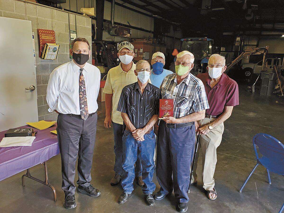 Long retires from road commission