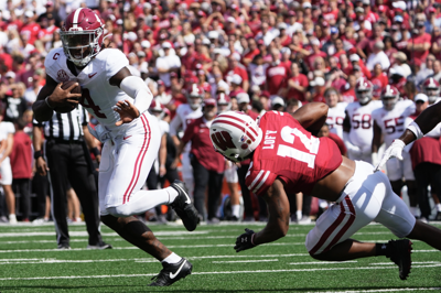 Milroe accounts for 5 TDs as No. 4 Alabama rips Wisconsin 42-10. Badgers QB  Tyler Van Dyke injured | | citizentribune.com