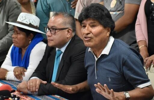 Bolivia's former president Evo Morales says his car was riddled with bullets