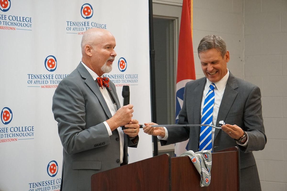 Lee visits TCAT to formally announce $1 million grant