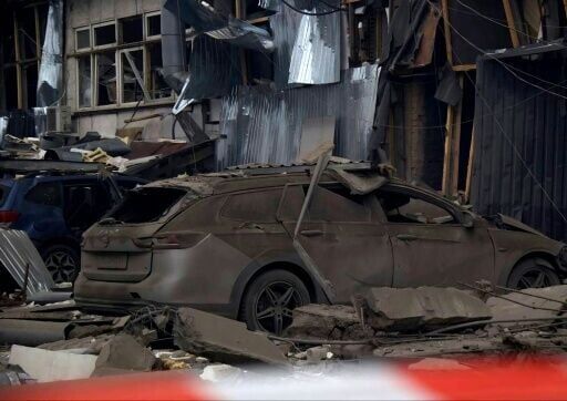 At least three people were killed in a strike in Dnipro