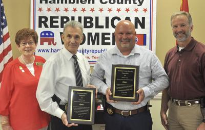 Republican Women host officers and deputies at monthly meeting