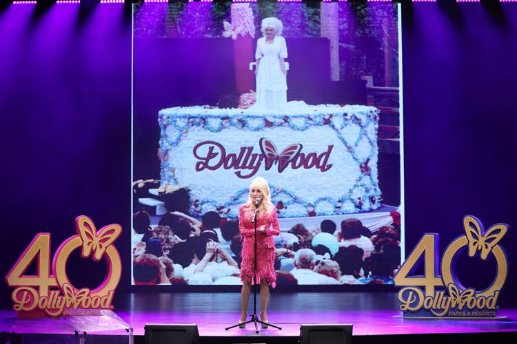 Dolly's World: Parton celebrates the opening of Dollywood's 40th season |  Local News | citizentribune.com