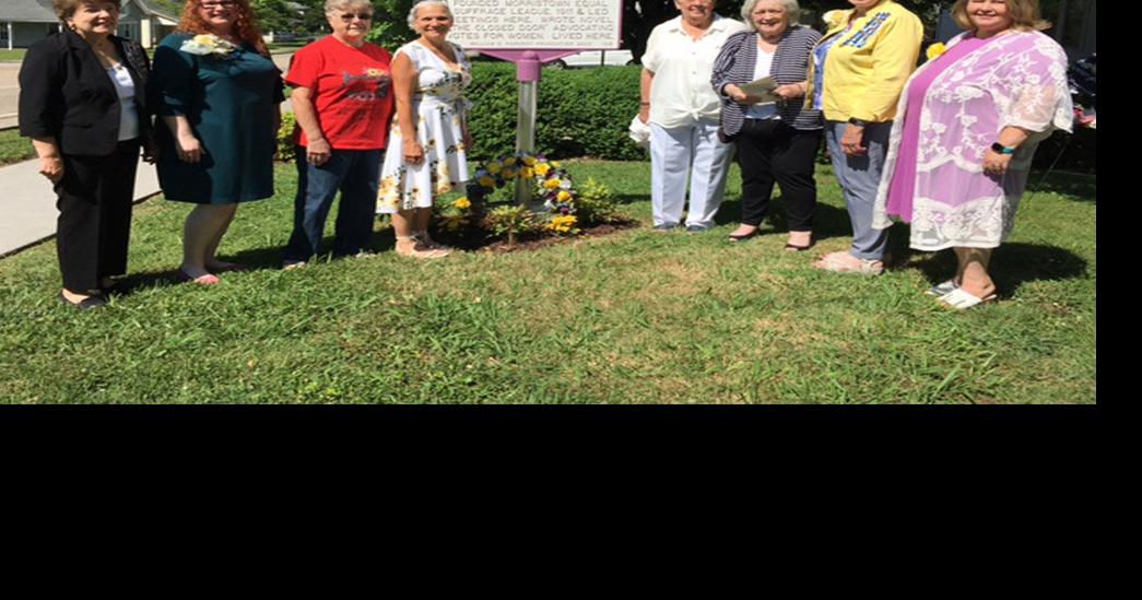 Morristown suffragist honored by DAR with marker History