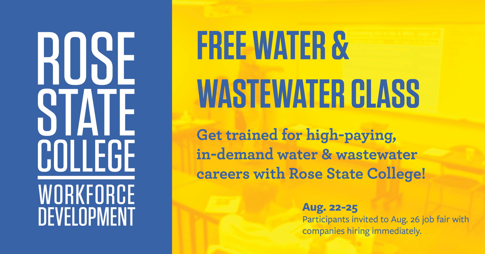 Rose State College offers Free entry-level water and wastewater classes - Vimarsana News