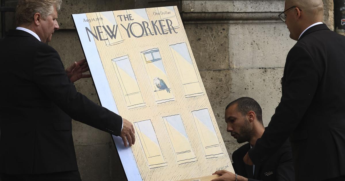 La France rend hommage au caricaturiste new-yorkais bien-aimé Simbe |  les arts et le divertissement La France rend hommage au caricaturiste new-yorkais bien-aimé Simbe |  les arts et le divertissement