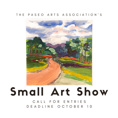 Paseo small art show