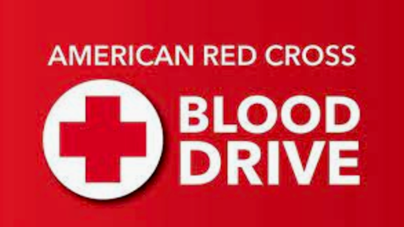 American Red Cross blood drive art