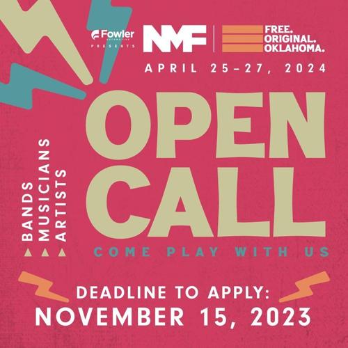 Norman Music Festival announces open call availability Arts