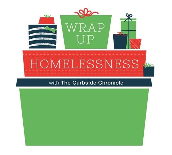 Wrap Up Homelessness campaign features holiday wrapping paper by local
