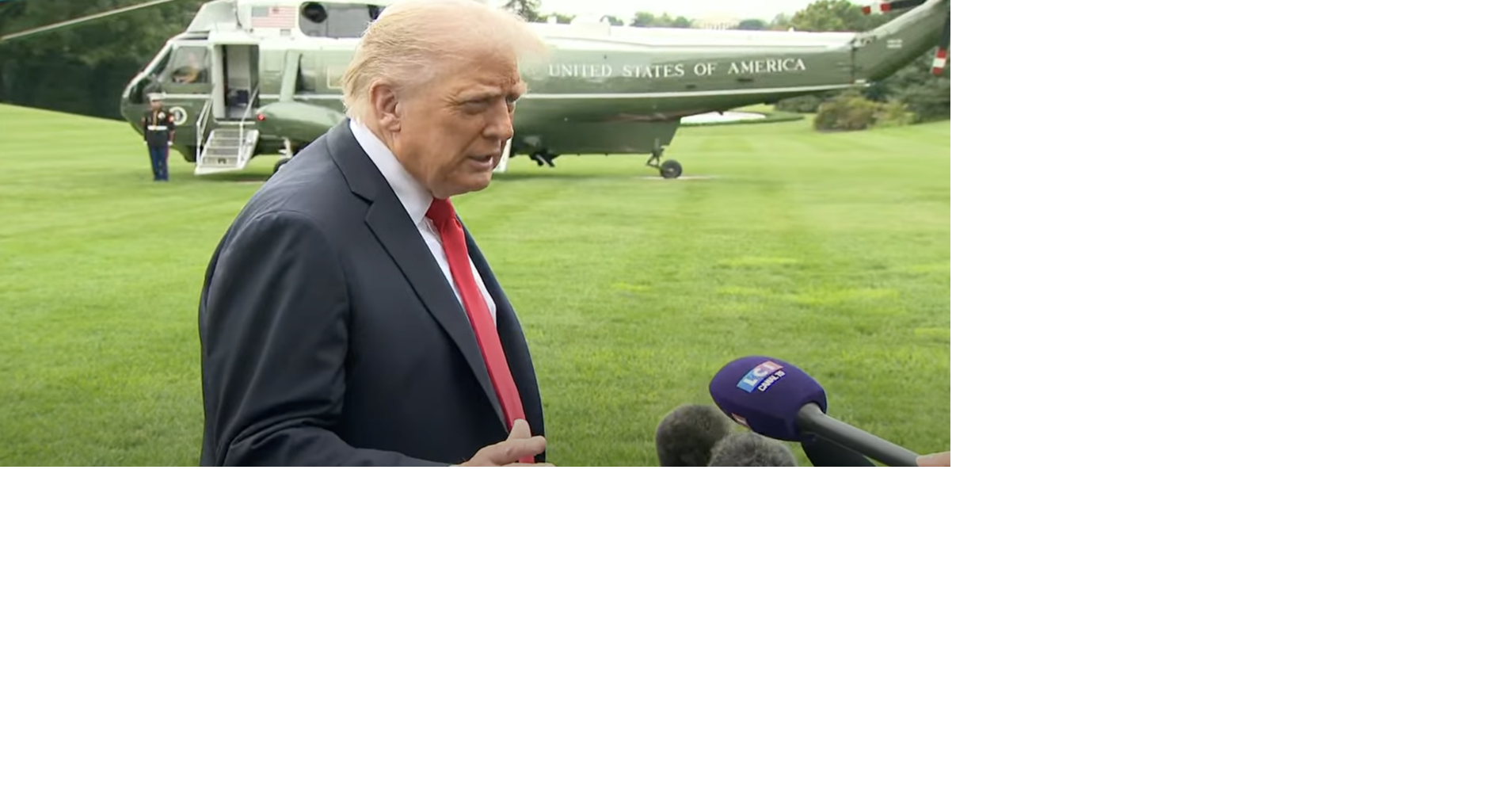 Trump Warns Hamas on Hostages, Claims 'Most Violence is on the Left' Before UK Trip