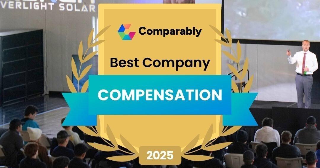 Everlight Solar Wins Comparably's Best Compensation Award for 2025