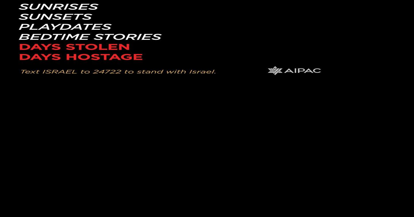 100 days since the October 7 massacre News Commentary Faith