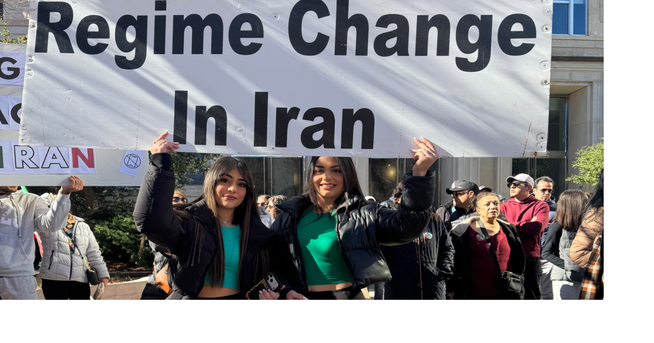 PERSIAN AMERICANS RALLY IN OKLAHOMA CITY AS IRAN DEATH TOLL MOUNTS