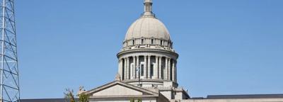A view of the Oklahoma State Capitol dome.  Credit: OCPA website photograph, October 2024