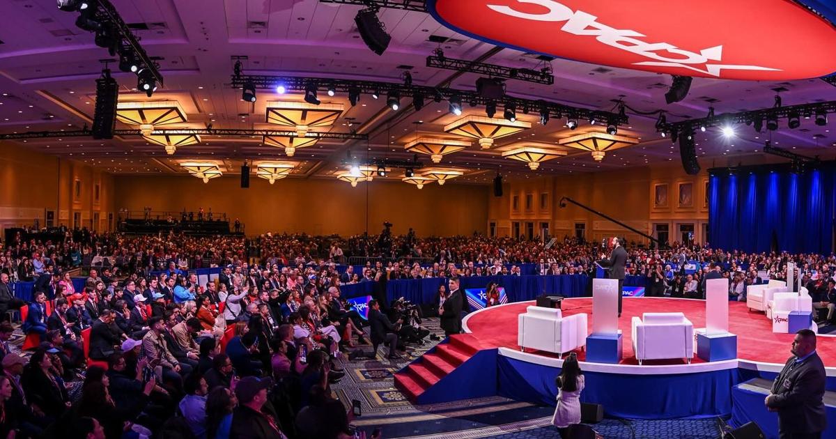 At Conservative Political Action Conference (CPAC), McCall touts school