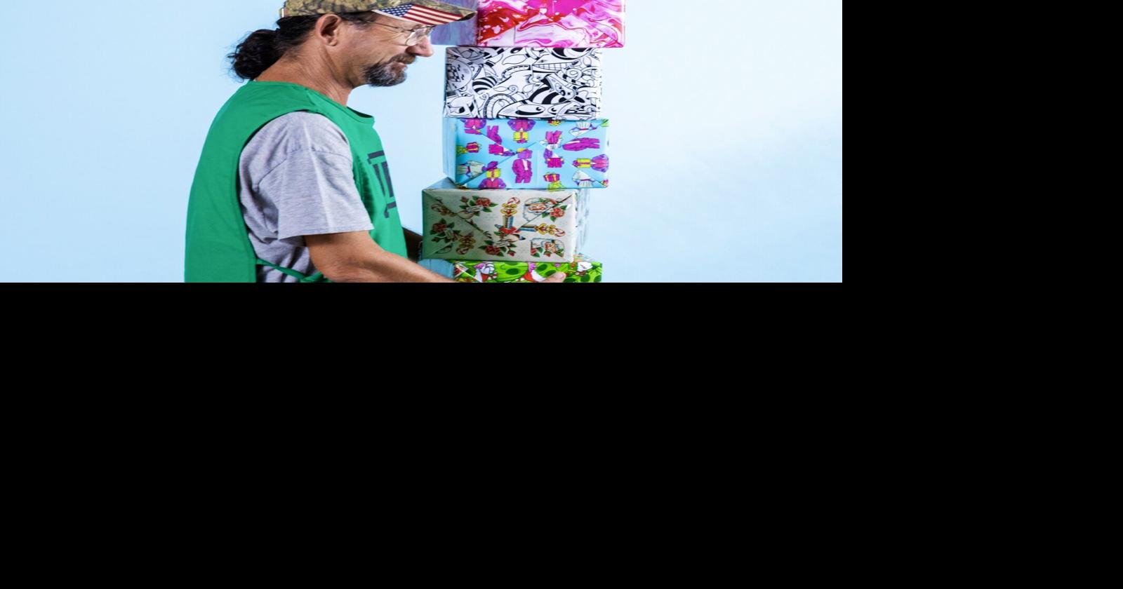 Wrap Up Homelessness campaign features holiday wrapping paper by local