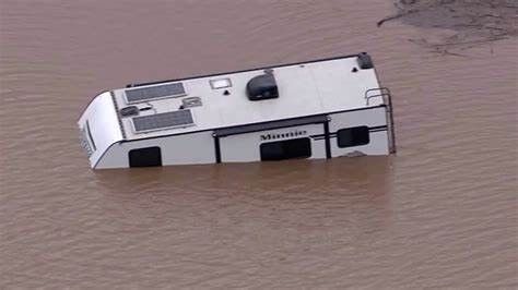 Flash flood camper