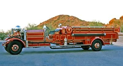 1930 Ahrens Fox Quad Fire Engine No 24
