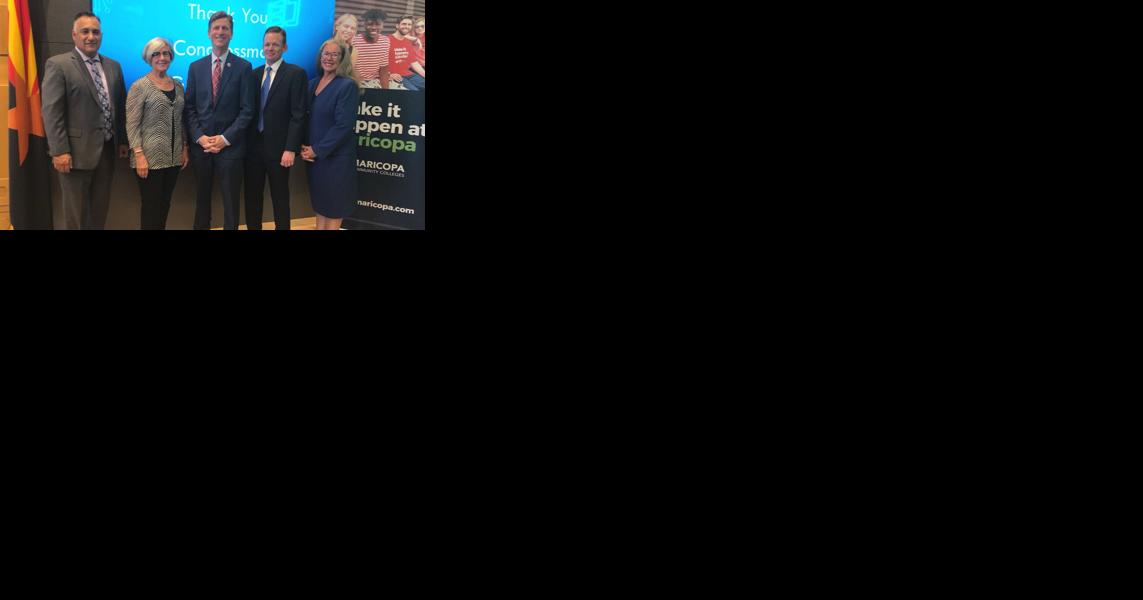 Congressman Stanton, MCCCD leaders announce new funding for bioscience program expansion - Vimarsana News