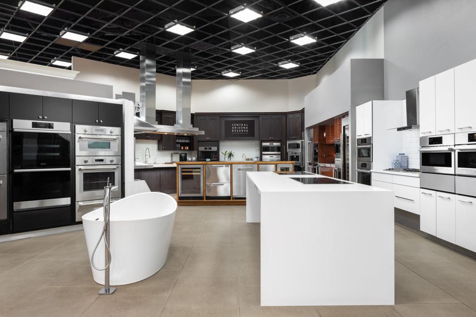 Come across 50 a long time of experience in kitchen area and tub distilled into this Scottsdale showroom | Scottsdale