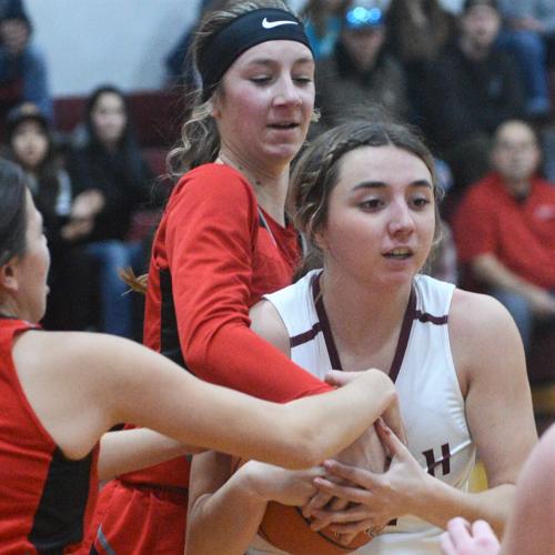 Girls basketball Kamiah handles Clearwater Valley Sports