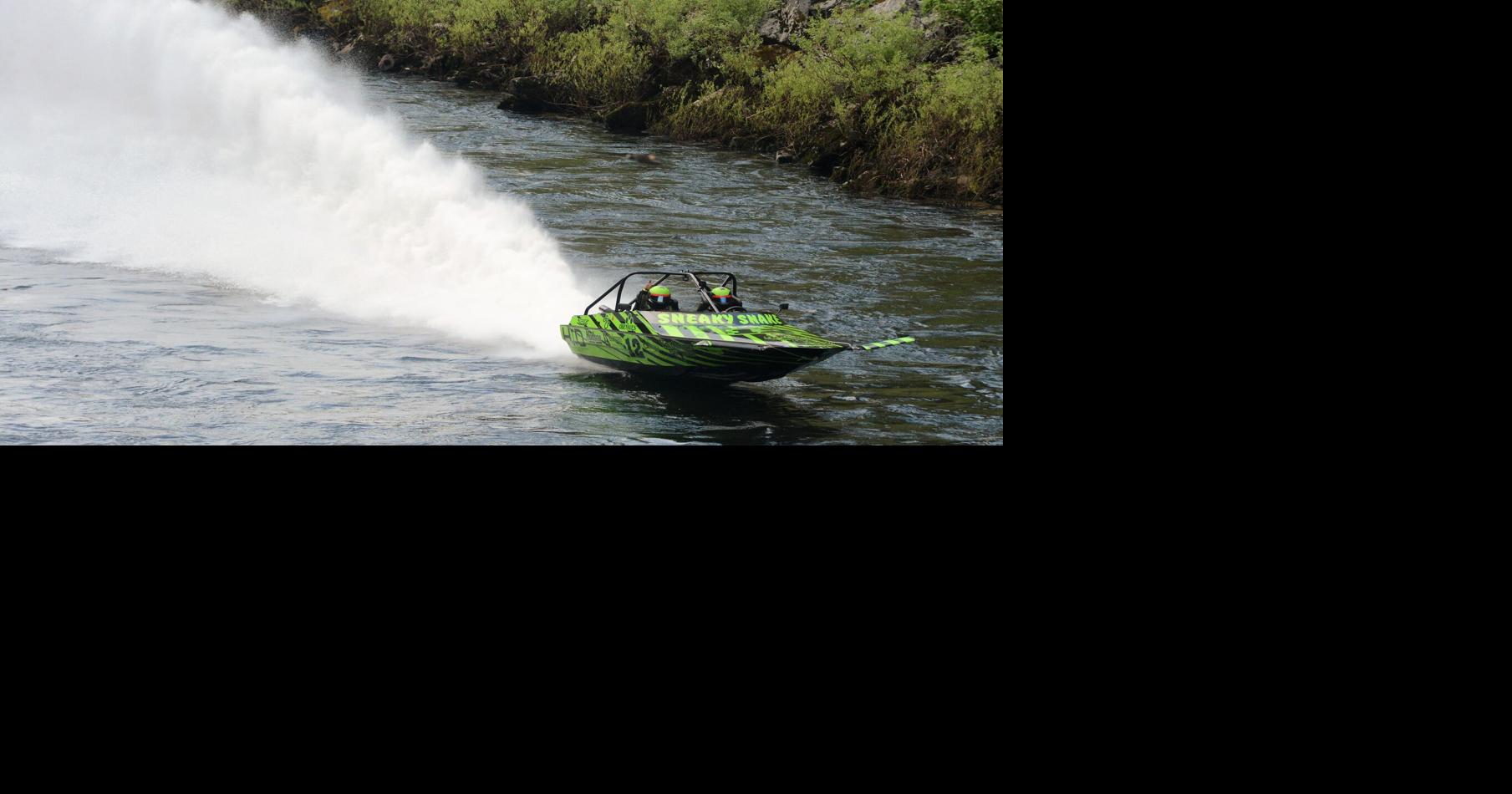 Five Run Clearwater River Rush Jet Boat Race Sports