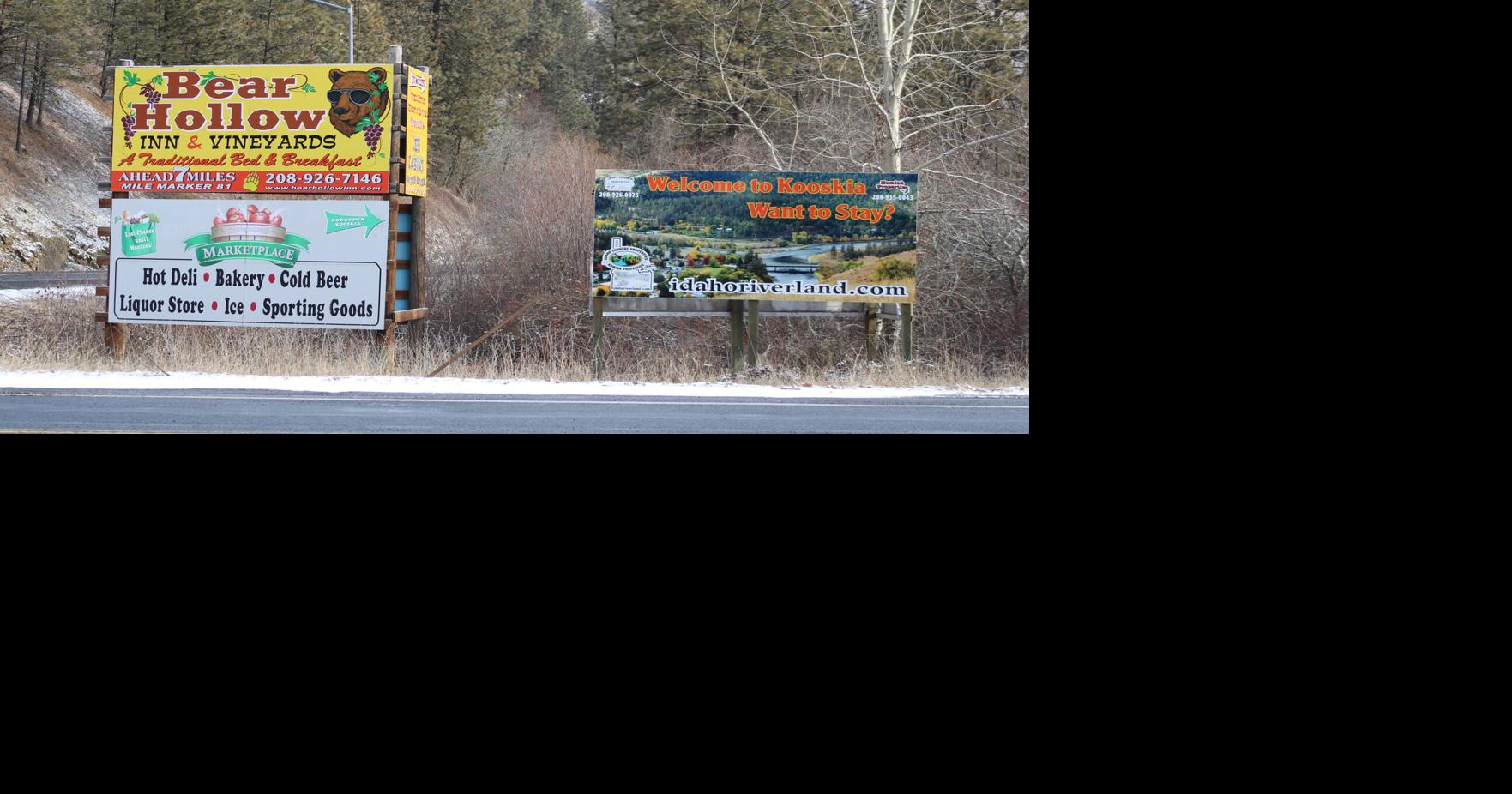 New Sign At Kooskia News