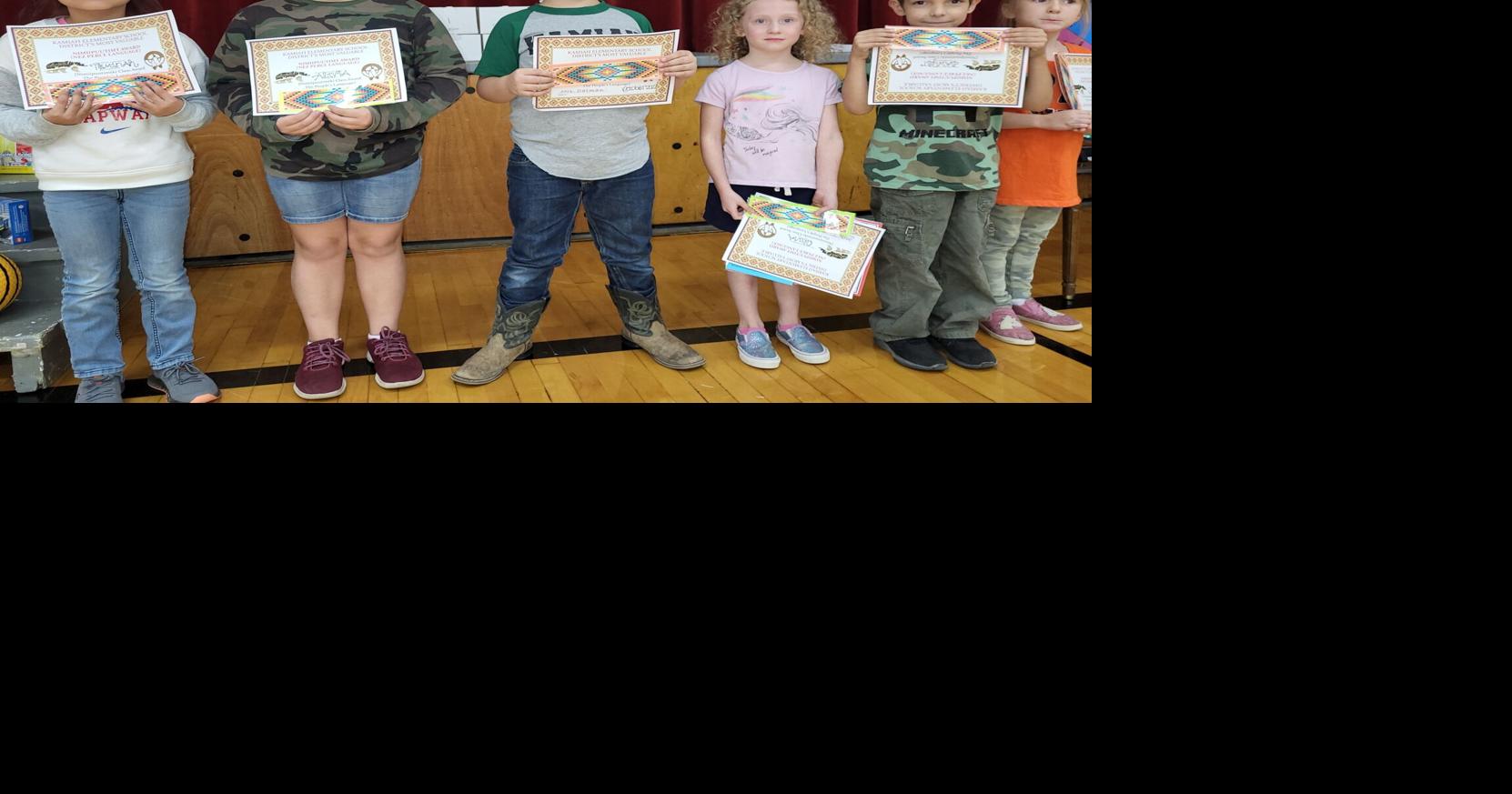 September Awards At Kamiah Elementary News