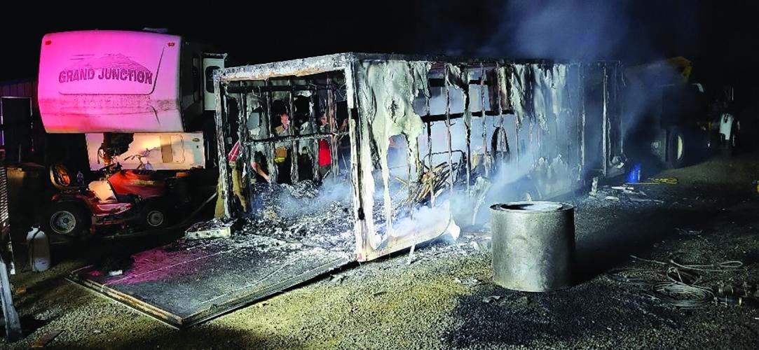 Fire destroys toy hauler trailer south of Peck | Community News ...