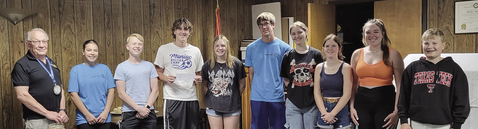 Maniac Interact Club at Orofino Junior/Senior High School presents