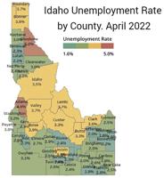 Idaho unemployment rate falls to historic low of 2.6%