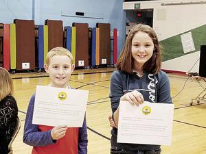 OES District Spelling Bee participants