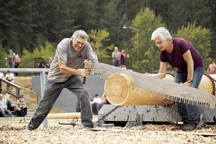 Orofino Lumberjack Days Log Show