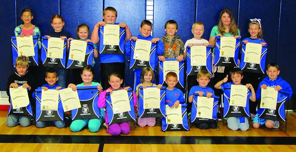 Orofino Elementary School students of the month for October School