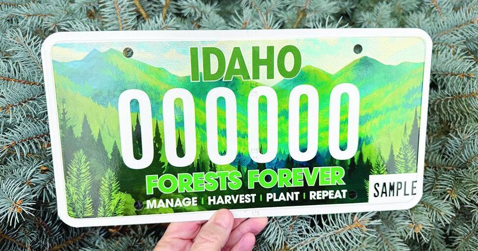 Idaho Forest Products Commission launches new timber “Forests Forever” license plate celebrating sustainable forestry