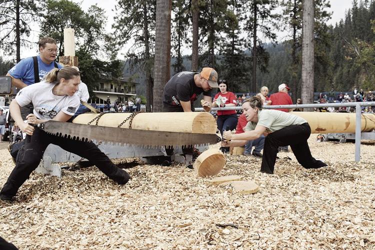 Orofino Lumberjack Days Log Show