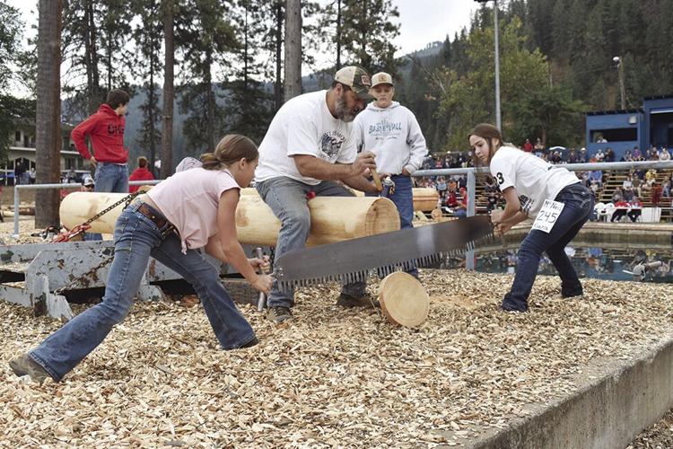 Orofino Lumberjack Days Log Show