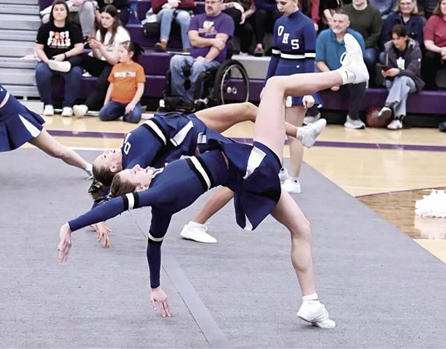Orofino High School Maniac Cheer in Idaho District III cheerleading