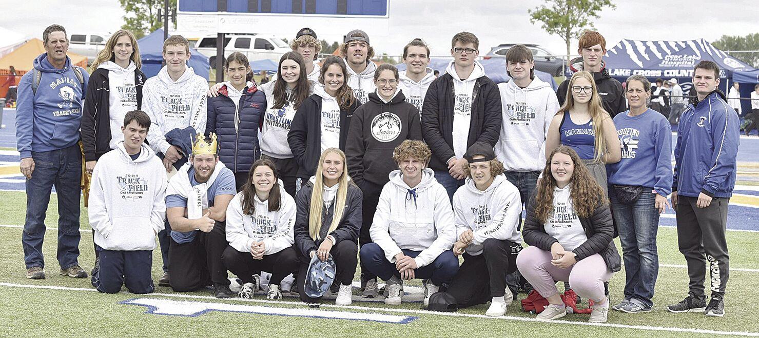 Orofino High School Track Team members and coaches attended State Track