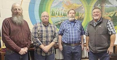 P&Z Board being sworn in