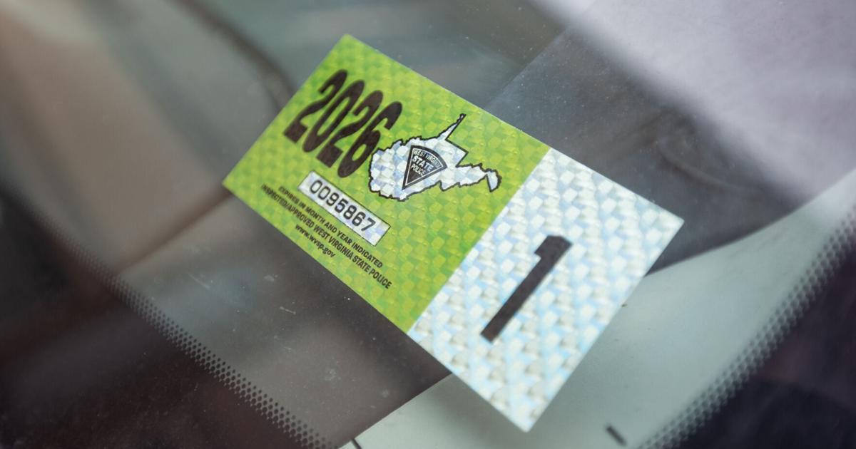 Vip Inspection Sticker Two-year WV vehicle inspection stickers available in 2024 | News ...