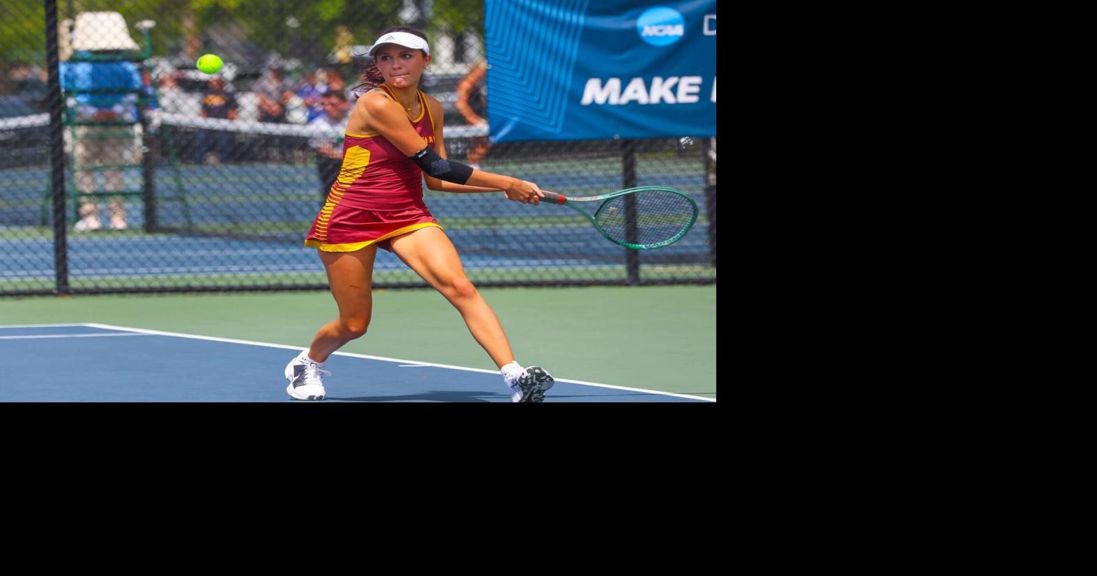 Massey was second girl in Sherman history to make state tennis tournament in singles