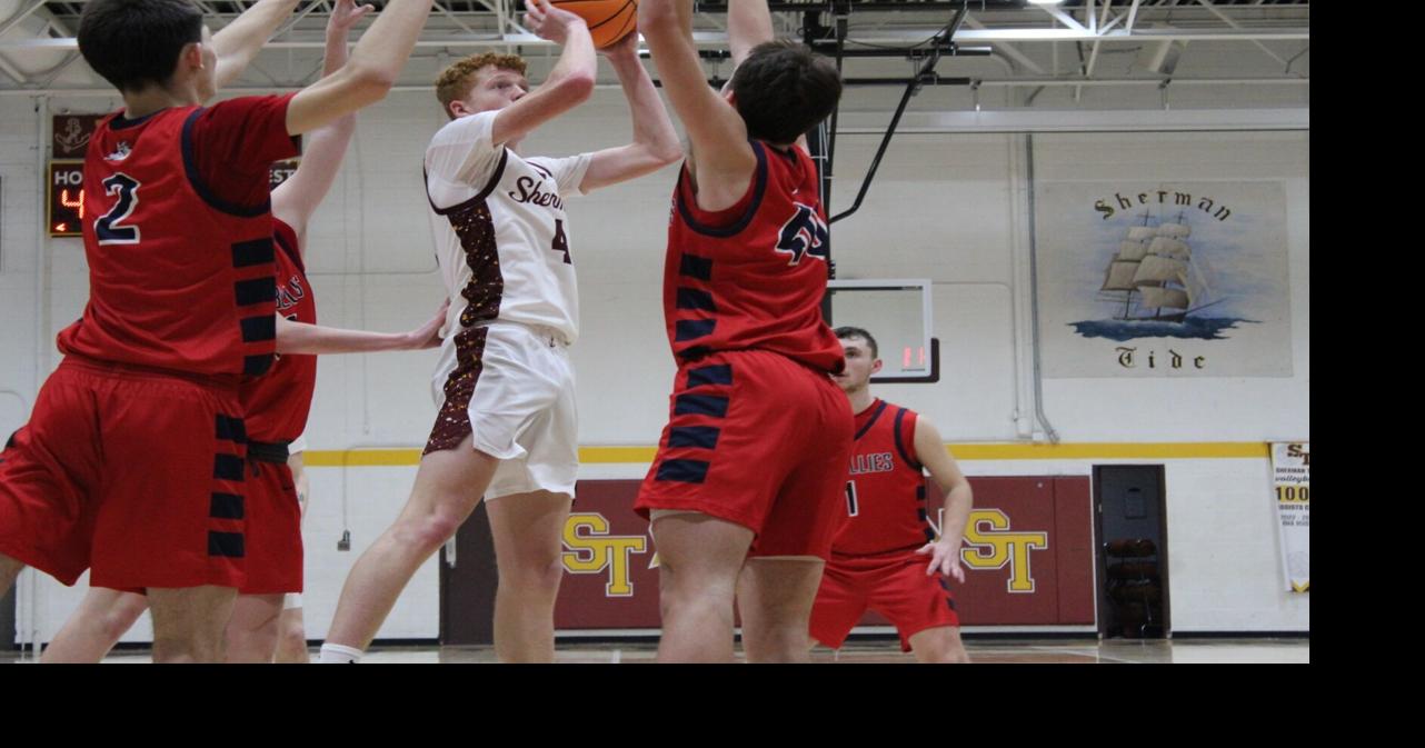 Prep boys basketball: Man upsets No. 3 Sherman in OT