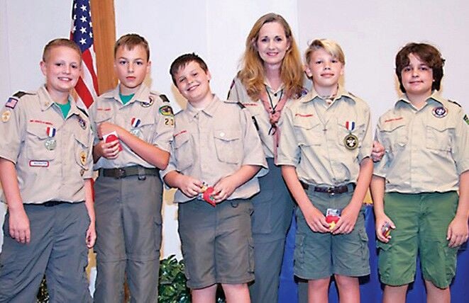 Cub Scouts, Boy Scouts hold achievement awards luncheon
