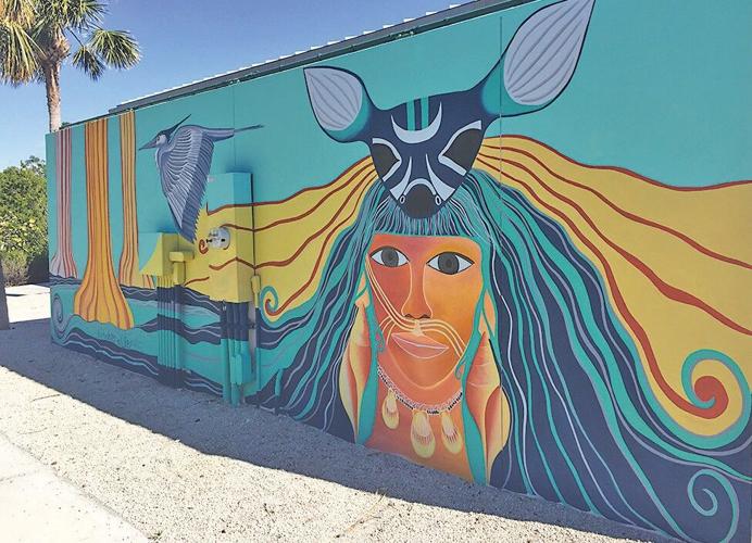 Visiting Artist Leaves Goodland Mural News