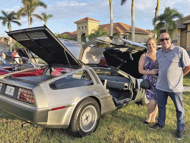 2. It is Back to the Future with a DeLorean for residents Christy and Matt Gallup..tif