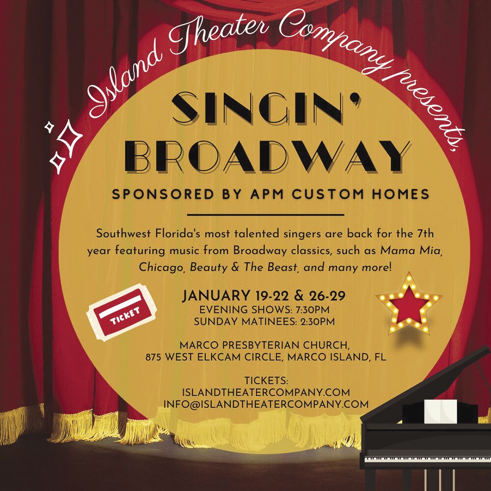 Singin Broadway Show Returns Entertainment coastalbreezenews