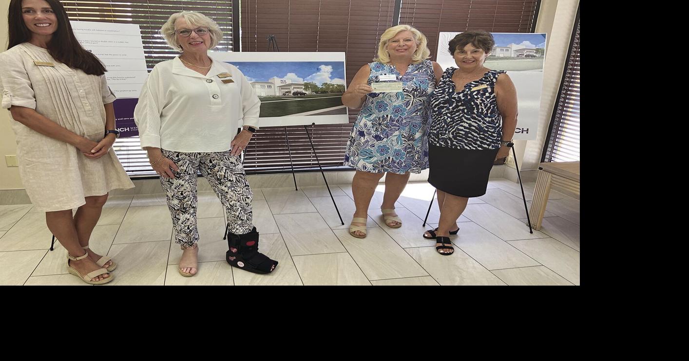Marco Island Woman’s Club Gives to New NCH Urgent Care Clubs