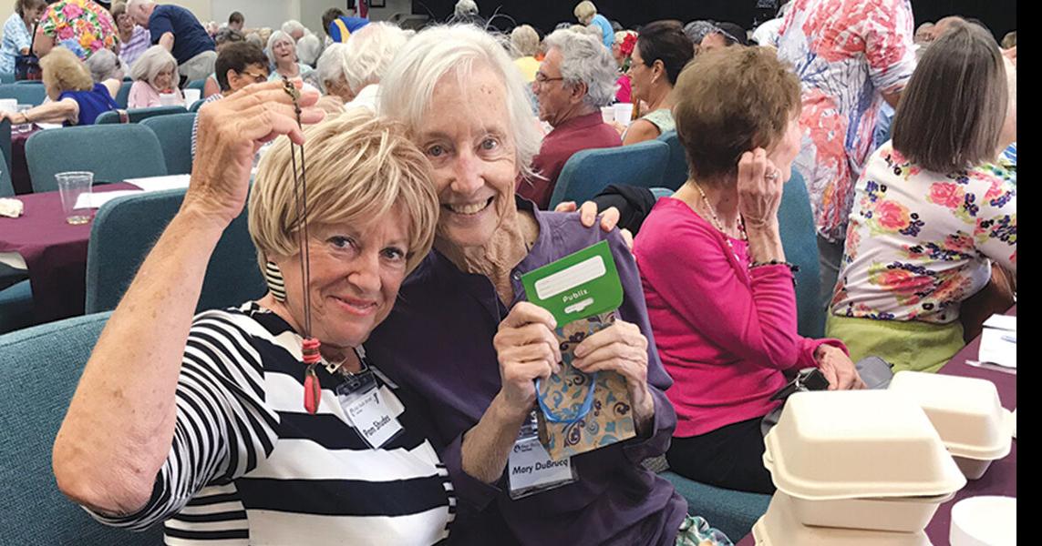 February Luncheon With Friends Grooved To Music Of Rosetta Stone News Coastalbreezenews Com